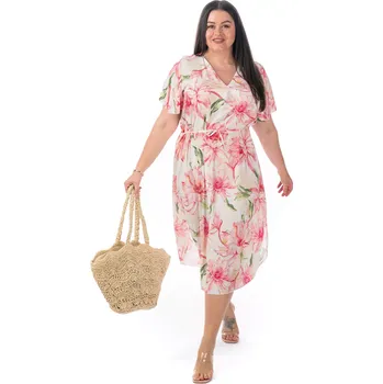 Dámské šaty Dámské šaty LORNA 46 Růžová