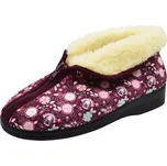 Dámské zateplené papuče ROGALLO 29841 vínová vel. 39