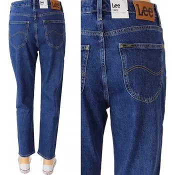 Dámské džíny Dámské džíny Lee Carol Regular Fit s vysokým pasem, modré, velikost W31 L31
