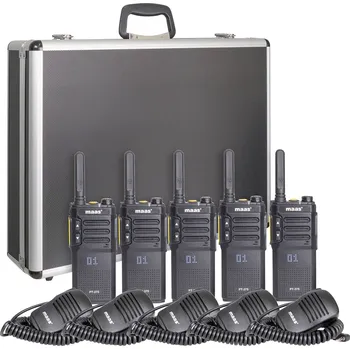 Vysílačka MAAS Elektronik Team-Set PT-375 KEP-360-K 150112 PMR radiostanice sada 5 ks