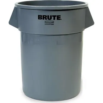 Odpadkový koš Koš na papír 75.7L Šedá Polyetylen