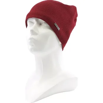 Čepice VOXX Čepice pánská pletená TRAJECT zimní VÍNOVÁ uni 119802