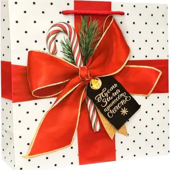 Dárková taška Dárková taška Červenámašle 27cmX23cm