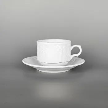 Thun 1794 BERNADOTTE H&R šálek cappuccino s podšálkem bílý 240 ml, II. jakost