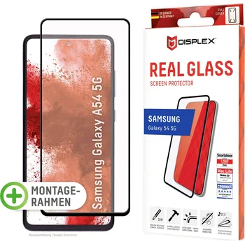 DISPLEX Real Glass FC ochranné sklo na displej smartphonu Samsung Galaxy A54 5G 1 ks odolné vůči poškrábání, Chránící proti otiskům prstů 01804