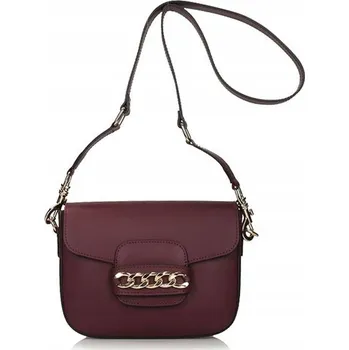 Kabelka Toscanio kabelka přes rameno přírodní kůže červená