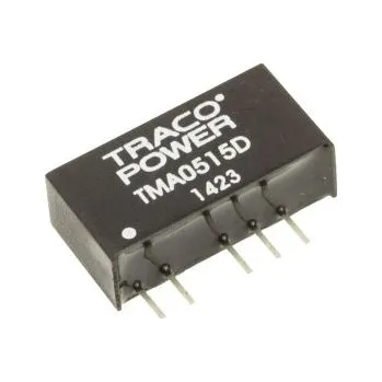 Měnič napětí DC-DC převodník 1W, výstup: ±15V dc ±35mA 1kV dc, Vin 4,5 → 5,5 V DC