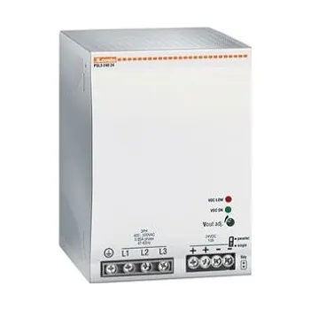 spínaný zdroj Lovato Napájecí zdroj pro montáž na lištu DIN Napájecí zdroj na lištu DIN, výstup: 24V dc, 10A, vstupní: 400 →