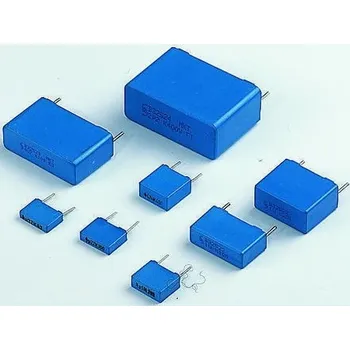 Fóliový kondenzátor, řada: B32521 220nF ±10procent 160 V ac, 250 V dc, Průchozí otvor EPCOS