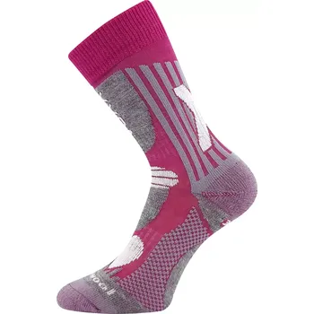 VOXX Ponožky dětské thermo VISION z merino se stříbrem FUXIA 20-24 126400