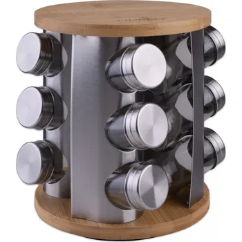 Kořenka Kořenky Delhan SABELIO v dřevěném / kovovém stojanu 12 ks