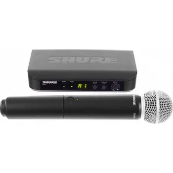 Shure BLX24E/SM58 Bezdrátový set H8E: 518-542 MHz (Jako nové)