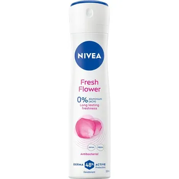 NIVEA FRESH FLOWER DEODORANT BEZ OBSAHU HLINITÝCH SOLÍ VE SPREJI 150 ML