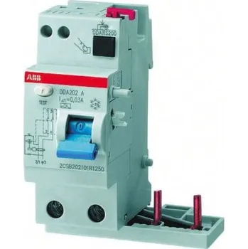 Proudový chránič RCD 3 plus N pólovýpólový Typ A 40A 30mA ABB System Pro M Compact