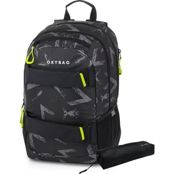 Školní batoh oxybag Studentský batoh + etue OXY Sport Abstract