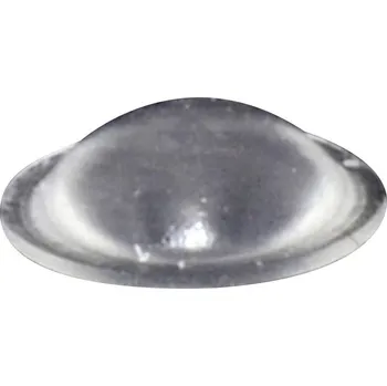 TOOLCRAFT PD2010C podstavná nožka přístrojová samolepicí, kulatá transparentní (Ø x v) 10 mm x 3.1 mm 1 ks