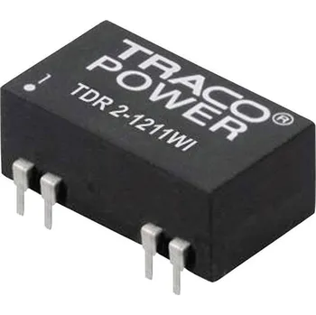 Měnič napětí TracoPower TDR 2-1211WI DC/DC měnič napětí do DPS 12 V/DC 5 V/DC 400 mA 2 W Počet výstupů: 1 x Obsah 1 ks