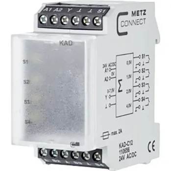 Relé Digitálně-analogový (D/A) převodník Metz Connect 110656 110656, 1 ks