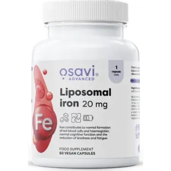 Osavi Liposomal Iron lipozomální železo 20 mg 60 cps.