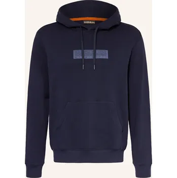 Pánská mikina Napapijri Pánská Mikina S Kapucí B-Box, tmavě modrá / modrá, S
