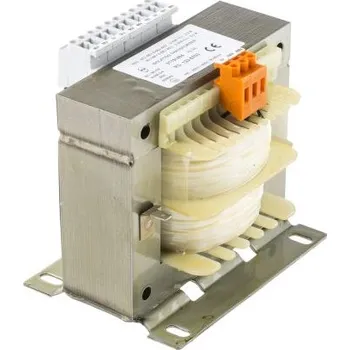 Transformátor Izolační transformátor 500VA, primární napětí: 0 → 230 → 400V ac, sekundární napětí: 4 x 0-55-60V ac,