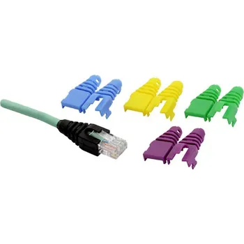 encitech RJ45SRB-RET-BK Příslušenství pro RJ45 6510-0102-06 ochranná průchodka proti zlomu černá 1 ks