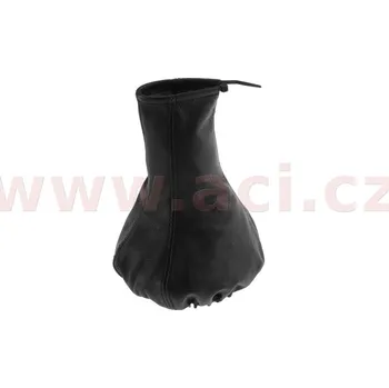 manžeta řadící páky (černá kůže, černý šev) (3742X17) (3742X17)