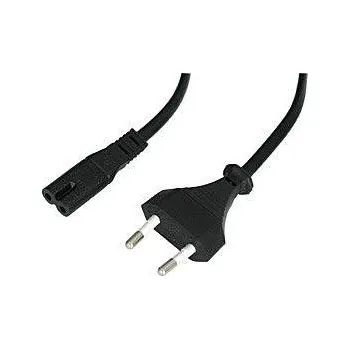 LINDY napájecí kabel [1x Euro zástrčka - 1x IEC C7 zásuvka] 5.00 m černá