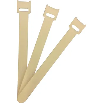 Zip Stahovací páska se suchým zipem FASTECH® ETK-3-150-0000, (d x š) 150 mm x 13 mm, bílá, 1 ks