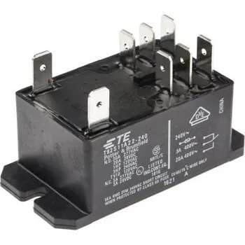 Relé Relé bez blokování DPDT Montáž do panelu 230V
