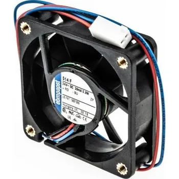 PC ventilátor Axiální ventilátor, řada: 500 F DC, 50 x 50 x 15mm, průtok vzduchu: 20m³/h 900mW 24 V DC