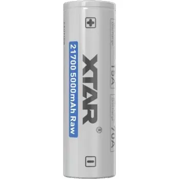 Článková baterie XTAR baterie nabíjecí Raw Li-ion 21700 5000 mAh 3,6V 15A