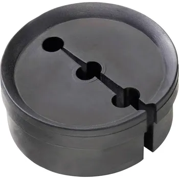 Wiska 10103108 GFD 25/01/090 nárazuvzdorný , s odlehčením tahu M25 plast černá (RAL 9005) 25 ks