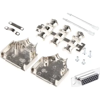 MH Connectors MHDM15-HD26FS-K sada D-SUB kolíkové lišty 180 ° Pólů: 15 pájecí kalíšek 1 ks