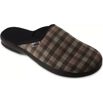 Pánské pantofle BEFADO 548M048 pánské pantofle LEON ZŠ hnědé 40 548M048_40