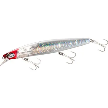 Shimano Wobler Exsence Silent Assassin Flash Boost Floating Red Head Délka: 14cm, Hmotnost: 25g, Maximální ponor: 0,7m