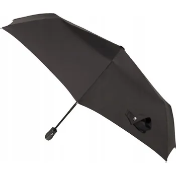 Deštník F.P.Parasol automatický skládací deštník s pouzdrem, černý