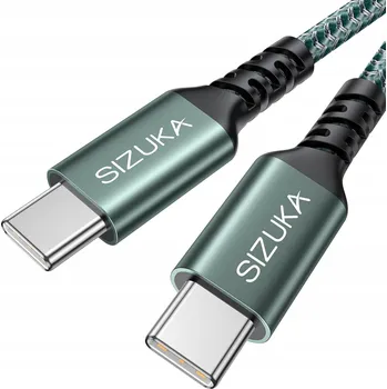 Datový kabel Kabel SIZUKA USB - USB typ C, 2 m, modrý