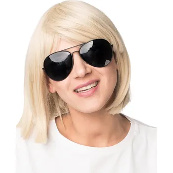 Sluneční brýle Pilotky, sluneční brýle pilotního typu, policie, styl Aviator