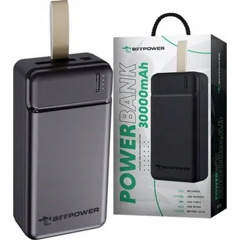 Powerbanka BeePower Power Bank 30000mAh se 2 nabíjecími porty