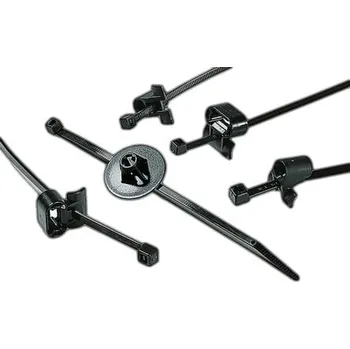 Organizace kabelů Stahovací páska Montáž 150-21291 T50RSBS5-PA66HS-BK 200 mm 4.6 mm Černá Nylon 66 HellermannTyton