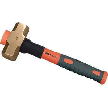 Kladivo Kladivo, hmotnost: 1.0kg Beryliová měď, celková délka: 370.0 mm Ega-Master
