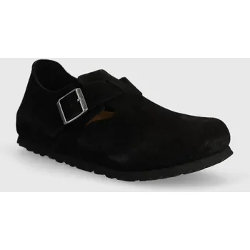 Dámské polobotky Semišové polobotky Birkenstock London 1028078 černá 99X, EUR 41