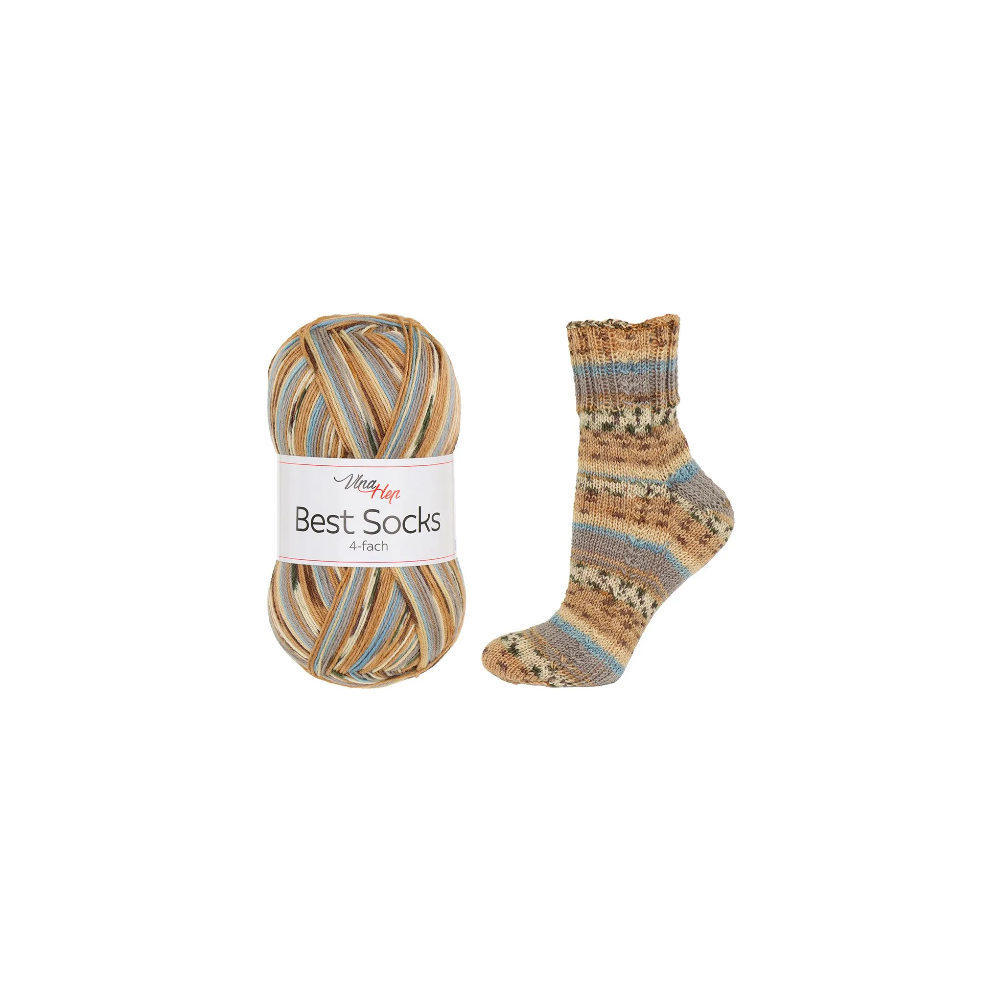 Fotografie 1 - Příze Vlna-Hep Best Socks 4-fach 7381