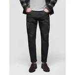 Ombre Clothing Jedinečné černé pánské džíny V2 PADP-0241