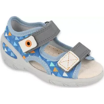 Chlapecké bačkory BEFADO 065P158 SUNNY chlapecké sandálky modré 23 065P158_23