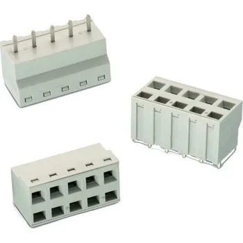 Elektrický konektor Svorkovnice PCB, řada: 4165, rozteč: 5.08mm, počet řad: 1, počet kontaktů: 9, orientace těla: Svislý, Průchozí otvor,