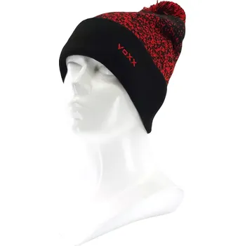 Čepice VOXX Čepice pánská pletená PARAGAN zimní s bambulí ČERNÁ uni 121091