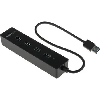 USB hub Rozbočovač USB ST4300PBU3, standard: USB 3.0, počet portů USB: 4 USB, typ USB: USB A StarTech.com