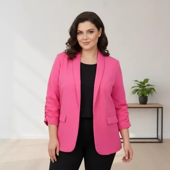 Dámské sako Dámské sako Elsa růžové M3496